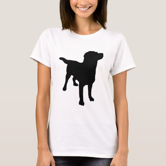 Camiseta Canina Silhouette (Frente)