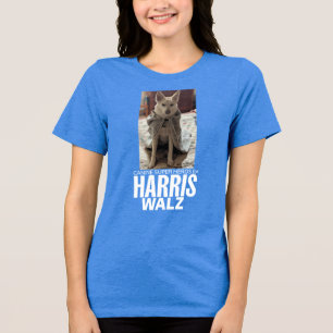 Camiseta Canine Super Heros para o tipo reverso Harris/Walz