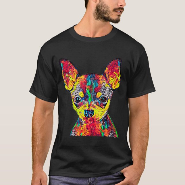 Camiseta Canino Chihuahua T (Frente)