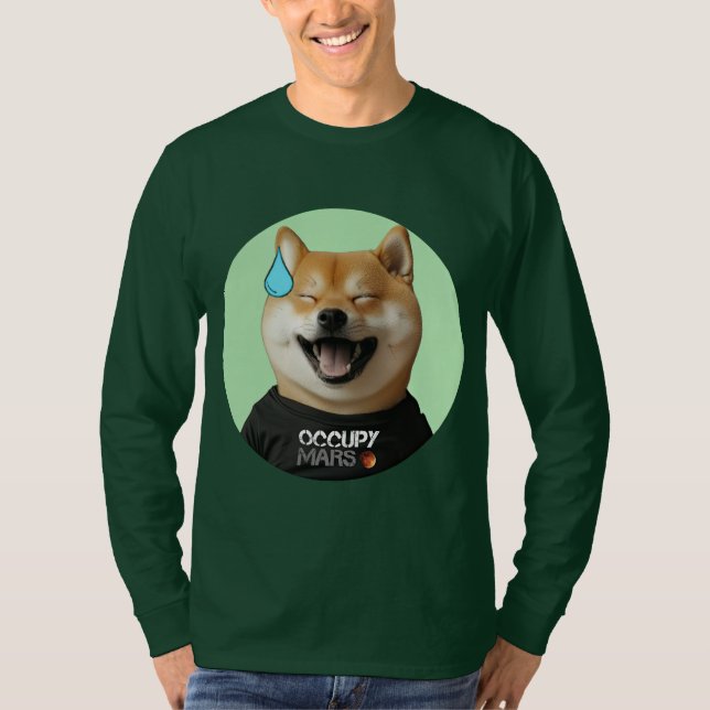 Camiseta Canino como Cara de CÃES (Frente)