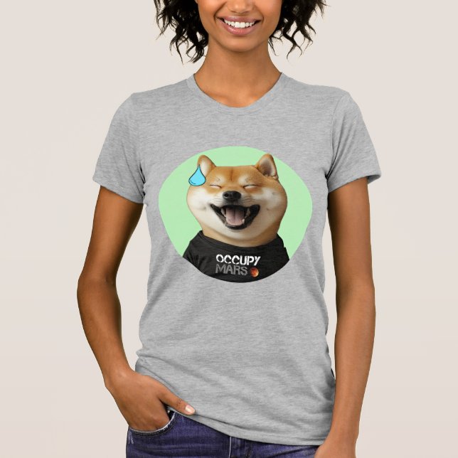 Camiseta Canino como Cara de CÃES (Frente)