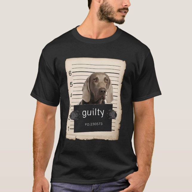 Camiseta Canino de Cães Desmamado Cachorro Mau (Frente)
