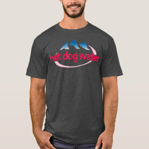 Camiseta Canino Quente ÁguaMeme Água Engarrafada Engra