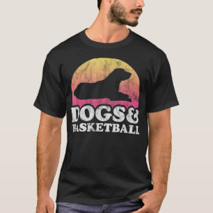 Camiseta Caninos e basquetebol masculino ou feminino Cão-ca