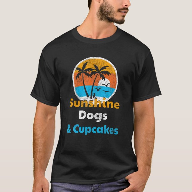 Camiseta Caninos E Cupcakes (Frente)