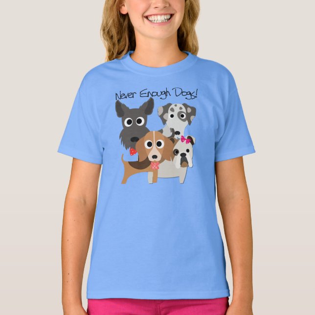 Camiseta Caninos Nunca Suficientes (Frente)