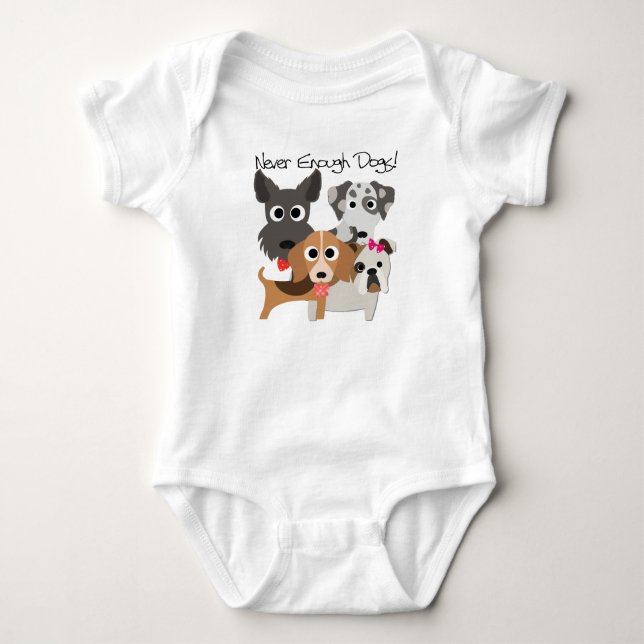 Camiseta Caninos Nunca Suficientes (Frente)