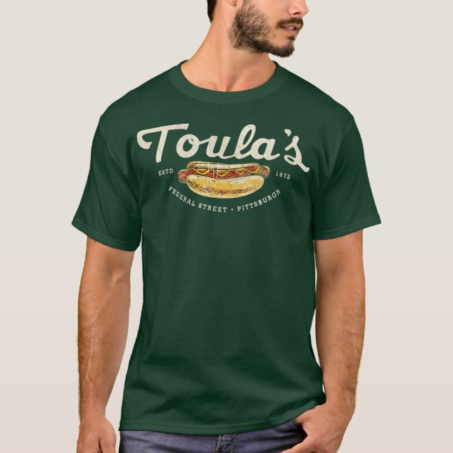 Camiseta Caninos Quentes de Toula - Pittsburgh (Frente)