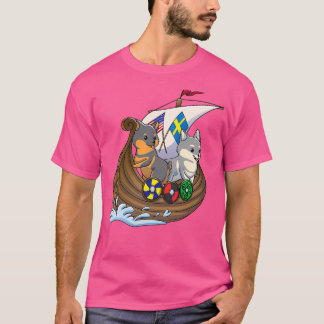 Camiseta Caninos Vermelhos