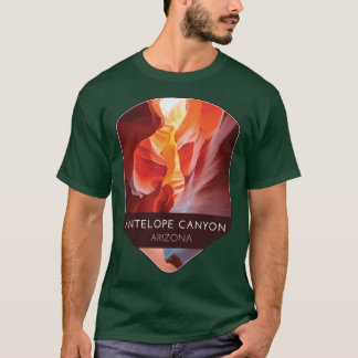 Camiseta Cânion do Antílope Arizona retrô