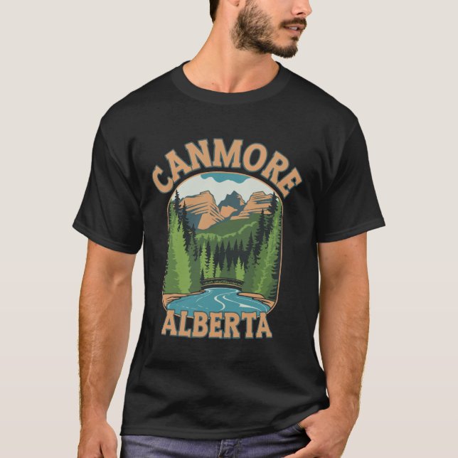 Camiseta Canmore alberta. (Frente)