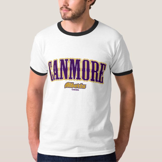 Camiseta Canmore ocidental (Frente)