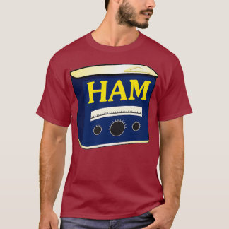 Camiseta Canned HAM Radio shirt for amateur radio