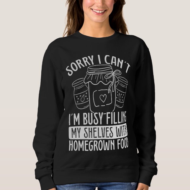 Camiseta Canning Season Homesteading Homegrown Food Perserv (Frente)