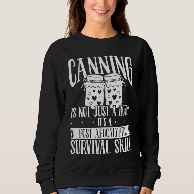 Camiseta Canning Season Homesteading Homegrown Food Perserv (Frente)