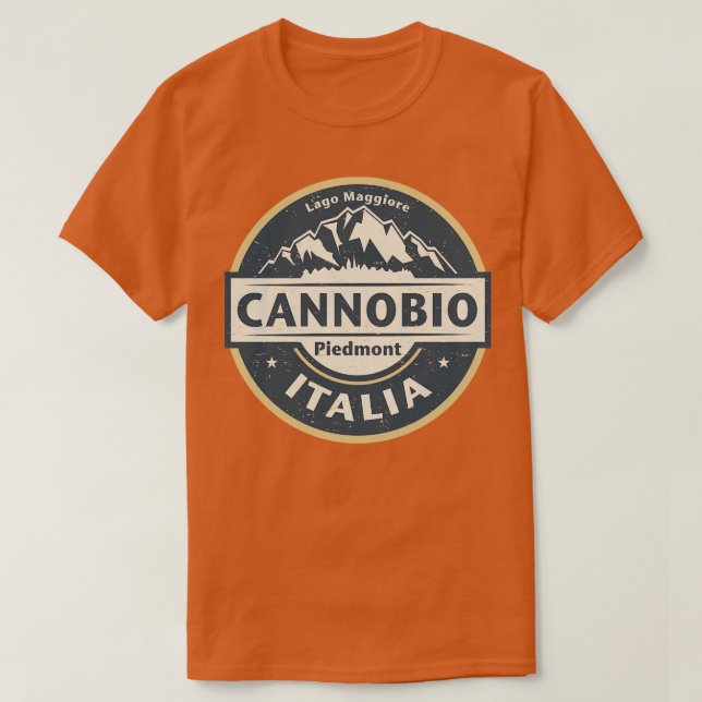 Camiseta Cannobio Itália (Frente do Design)