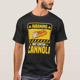 Camiseta Cannoli Italiano Pastelaria Recebe Bagaço Itália