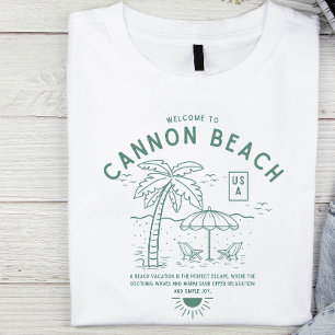 Camiseta Cannon Beach Oregon Vintage