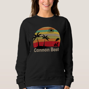 Camiseta Cannon Beach Skyline Oregon Haystack Rock Souvenir