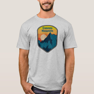 Camiseta Cannon Mountain New Hampshire Nascer do Sol