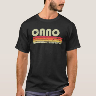 Camiseta CANO Surname Funny Retro Vintage 80S 90S Aniversá
