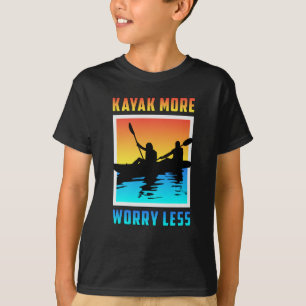Camiseta Canoa de Kayak Kayaking Canoing Paddle Funny Gift