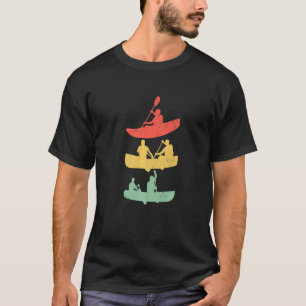 Camiseta Canoa de remo de Kayak de água branca