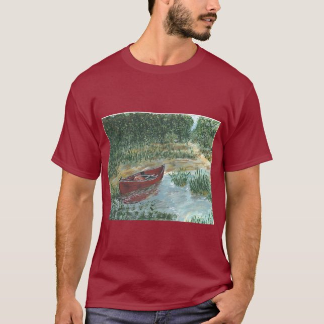 Camiseta Canoa Vermelha (Frente)