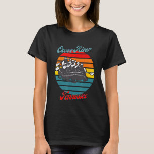 Camiseta Canoagem Branca De Rafa Do Ocoee River Tennessee