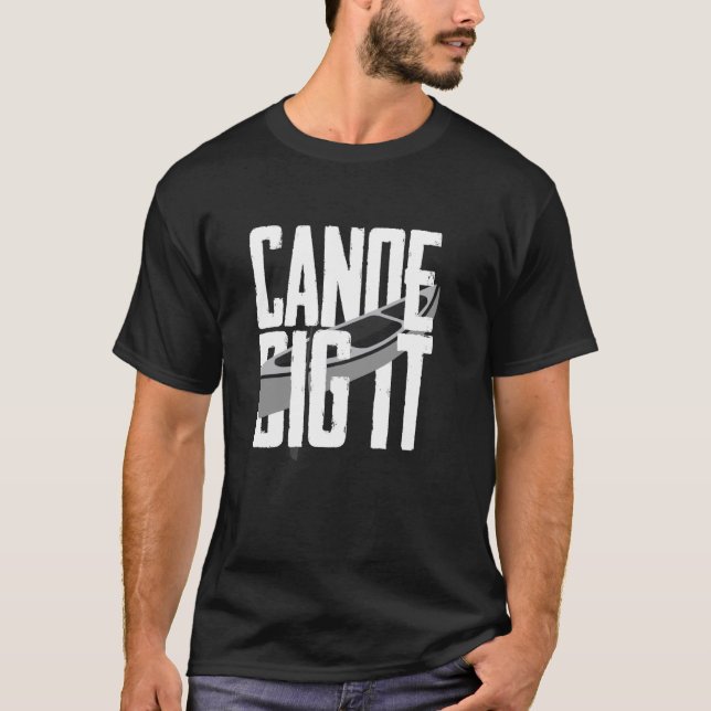 Camiseta Canoagem Canoísta de Mulheres Homens Atletas (Frente)