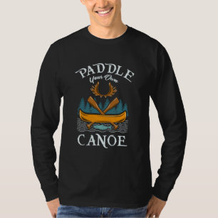 Camiseta Canoagem - Coloque sua própria canoa