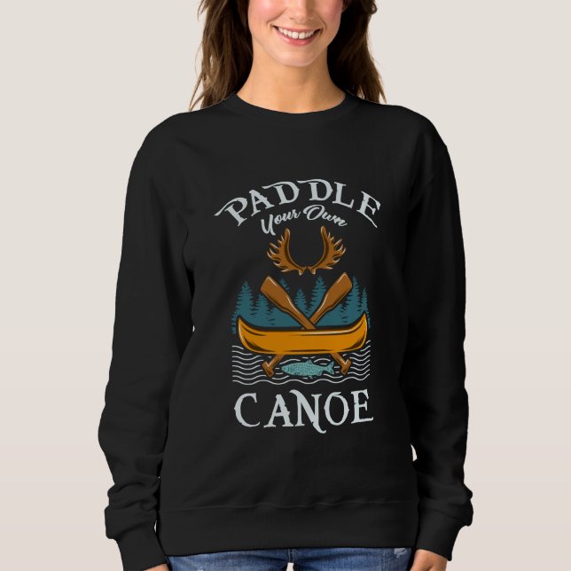 Camiseta Canoagem - Coloque sua própria canoa (Frente)