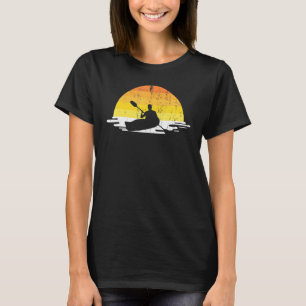 Camiseta Canoagem de Paddling Kayak no exterior de Kayaker