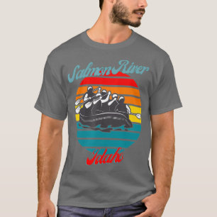 Camiseta Canoagem de Rafa Branca do Rio Salmão Idaho