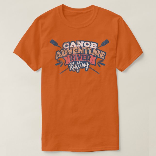 Camiseta Canoagem Rafando (Frente do Design)