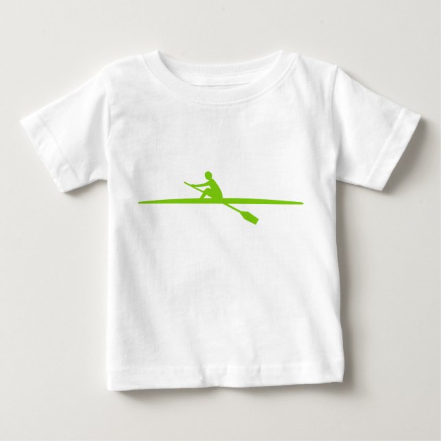 Camiseta Canoagem - Verde marciano (Frente)