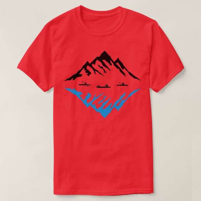 Camiseta Canoe amp Mountains 2 (Frente do Design)