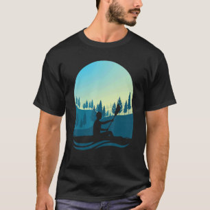 Camiseta Canoe Kayak Kayaker Esportes Externos remando Natu