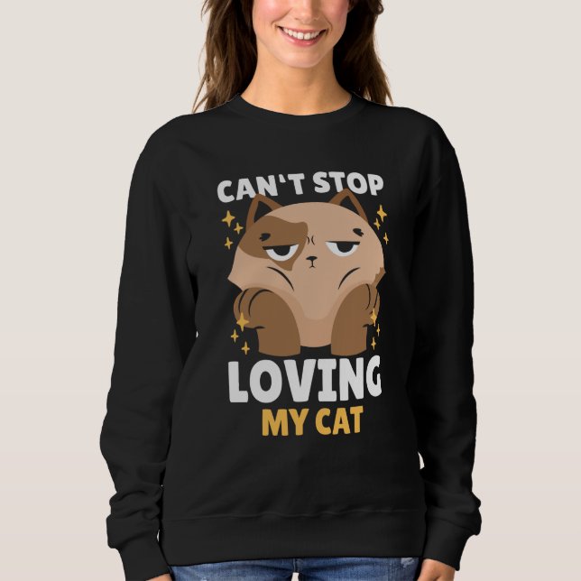 Camiseta Can't Stop Loving my Cat for Cat (Frente)