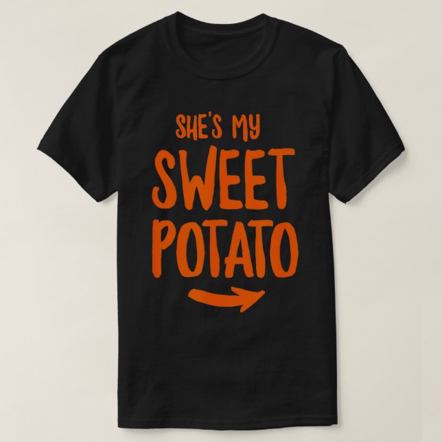 Camiseta Canta Minha Batata Doce Sim Eu Grito (Frente do Design)