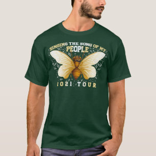 Camiseta Cantando a canção das minhas Pessoas Brood X Cicad