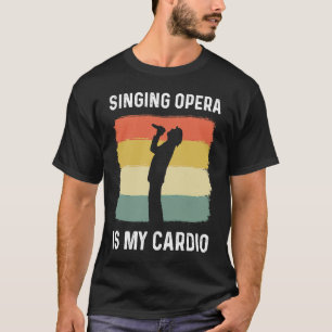 Camiseta Cantando Ópera É Meu Teatro Cardio Coro Teatro Ópe