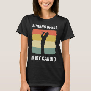 Camiseta Cantando Ópera É Meu Teatro Cardio Coro Teatro Ópe