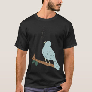Camiseta Cantando Pássaro