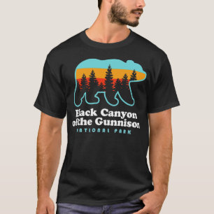 Camiseta Cantão Negro do Parque Nacional de Gunnison