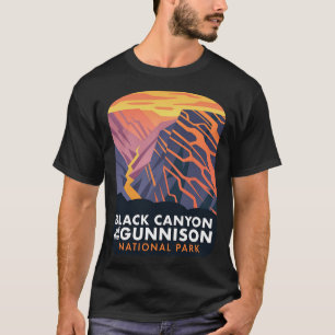 Camiseta Cantão Negro do Parque Nacional Gunnison