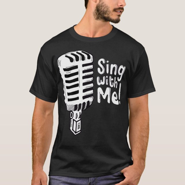 Camiseta Cante comigo (Frente)