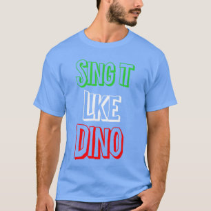 Camiseta Cante como as Cores da Bandeira Italiana Novidade