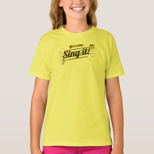 CAMISETA CANTE ISSO (Frente)