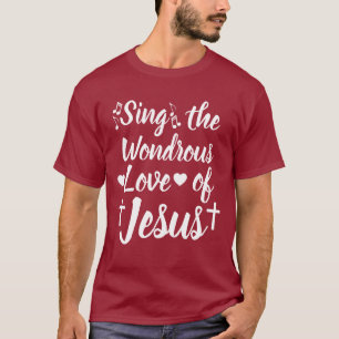 Camiseta Cante o Amor de Jesus